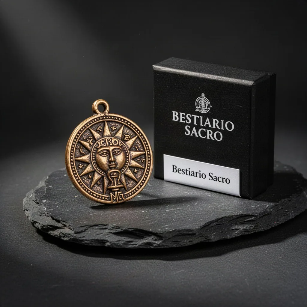 Colgante Solar en Bronce Fundido