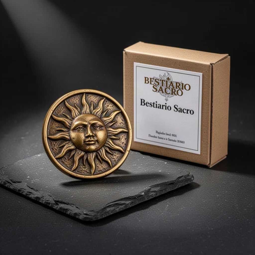 Medallón Solar en Bronce