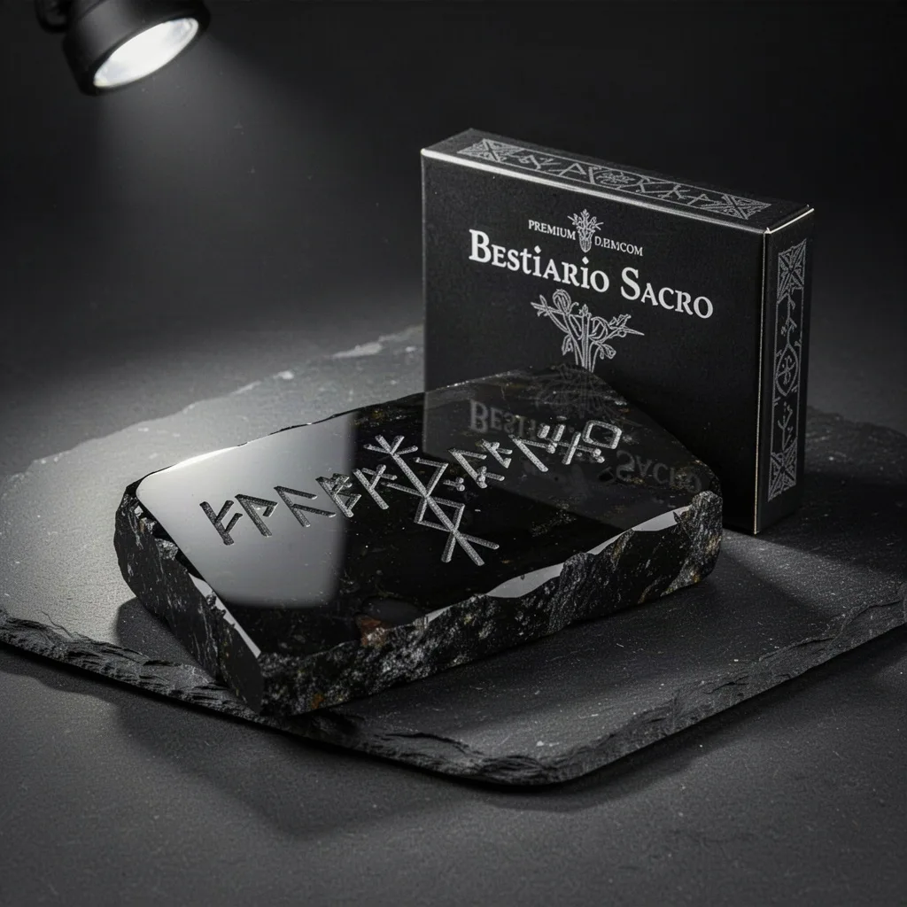 Tablilla Rúnica de Obsidiana Negra